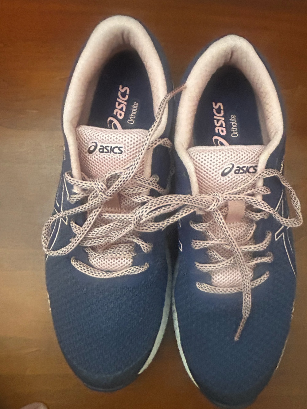 ASICS fuze x lyte gel ortholite and Blush and Navy Athletic Running Shoes size - Picture 5 of 15